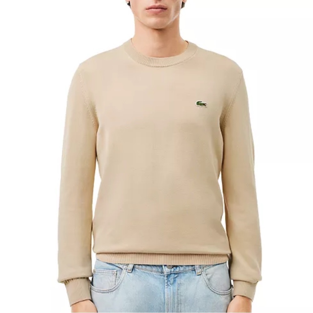 NWT Men’s Lacoste Crew Neck Sweater M 4